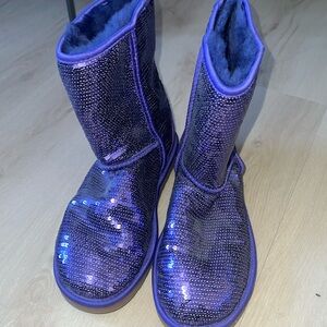 Sequin Ugg boots